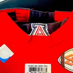“A” Arizona wildcats logo women’s snap back sports hat.